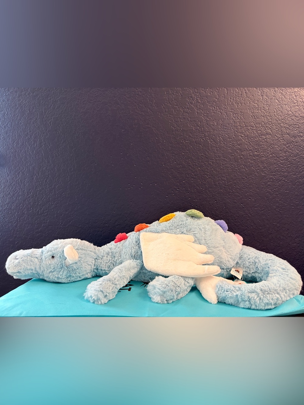 Authentic‼️NWT Jellycat Sky Dragon Huge 66 cm Plush Authentic 26” FAST SHIPPING